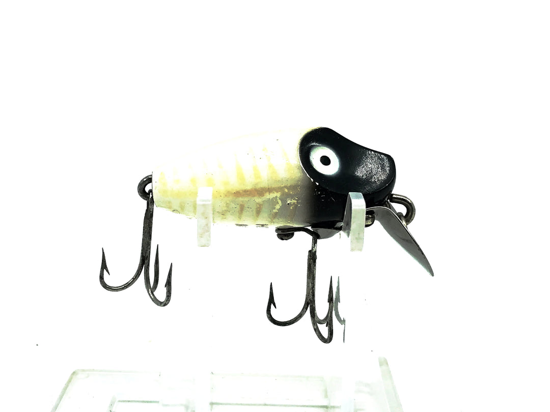Heddon Midgit Digit River Runt Spook 9020, SR-XBY Spook Ray, Black & Yellow Color