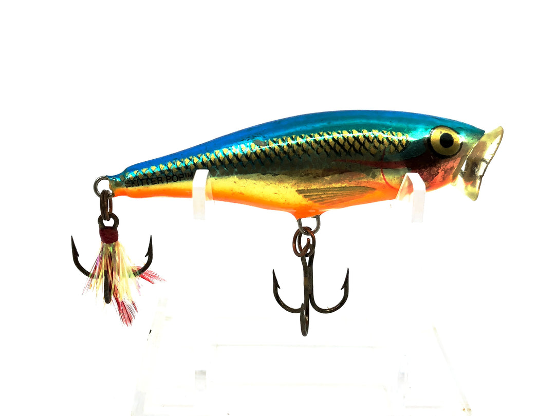 Rapala Skitter Pop SP-7, SB Silver Blue Color