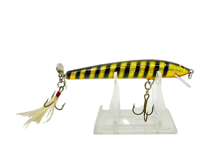 Bagley Spinning Bang-O-Lure #4 SP4-SBG, Black Stripes on Gold Foil Color