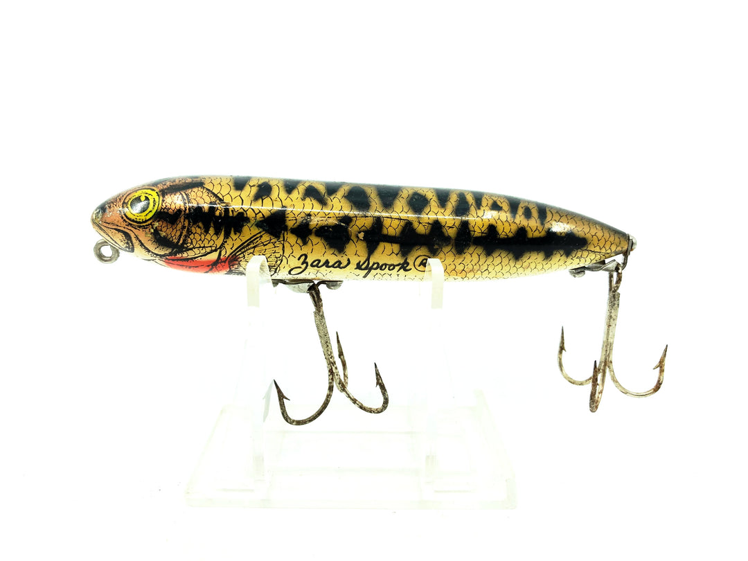 Heddon Original Zara Spook, NSP Natural Spotted Bass Color