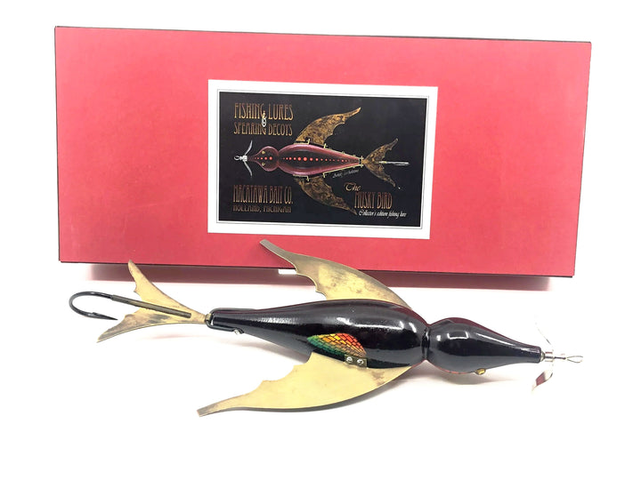 Macatawa Bait Co. Musky Bird/Duck, Green/Orange/Yellow Scale w/Box