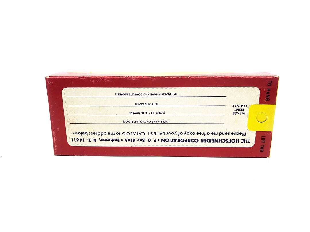 Hofschneider Red Eye Wiggler 2p-E, White/Red Spots Color