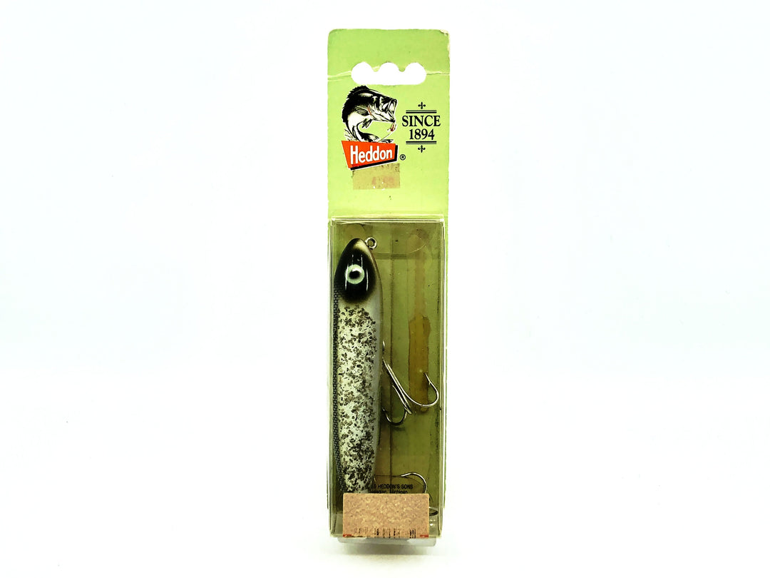Heddon Zara Spook, SS Silver Flitter Color on Card