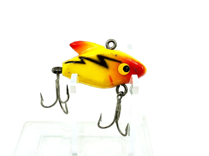Imitation Heddon Sonic Lure Yellow with Black Bolt