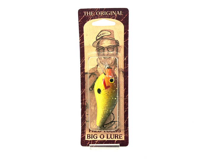 Cotton Cordell Fred Young Original Big O Wooden Lure Parrot Color on Card