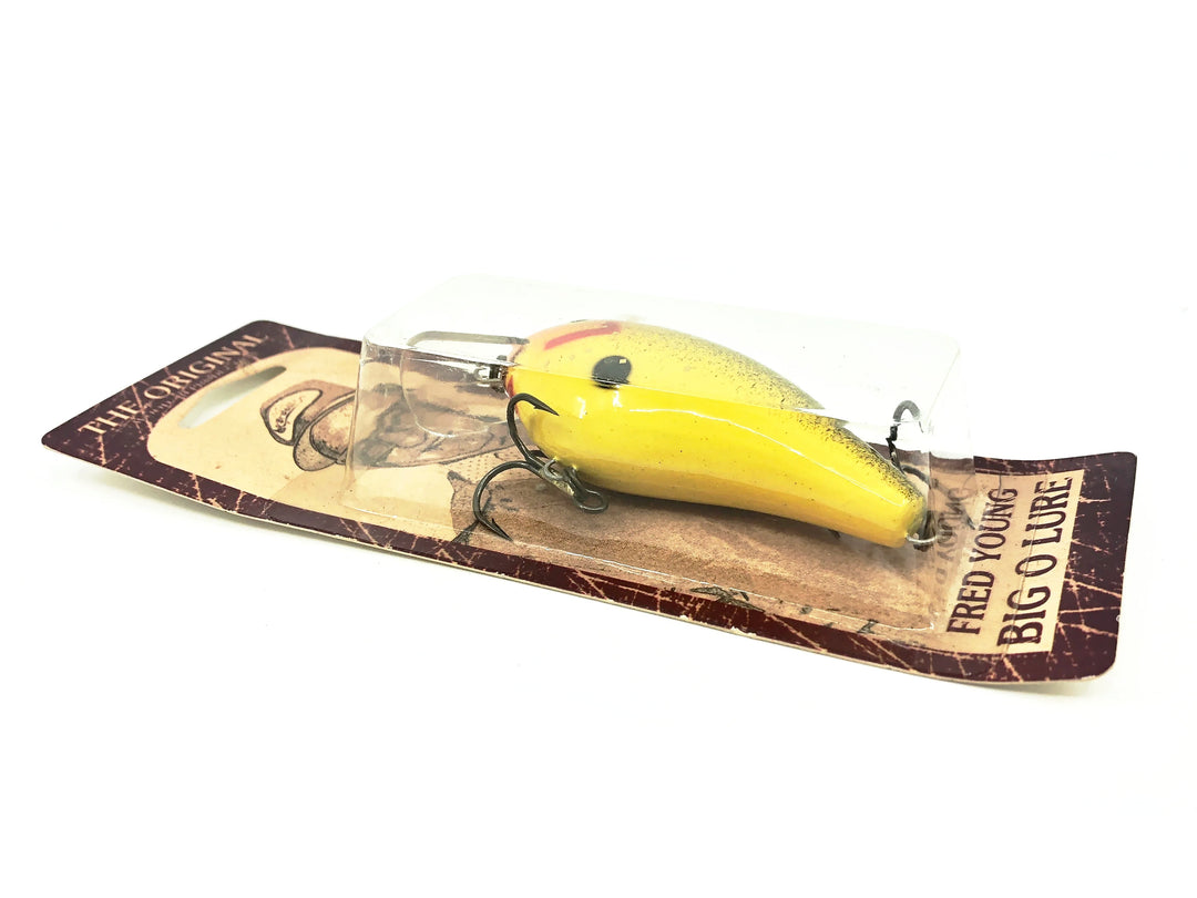 Cotton Cordell Fred Young Original Big O Wooden Lure Parrot Color on Card
