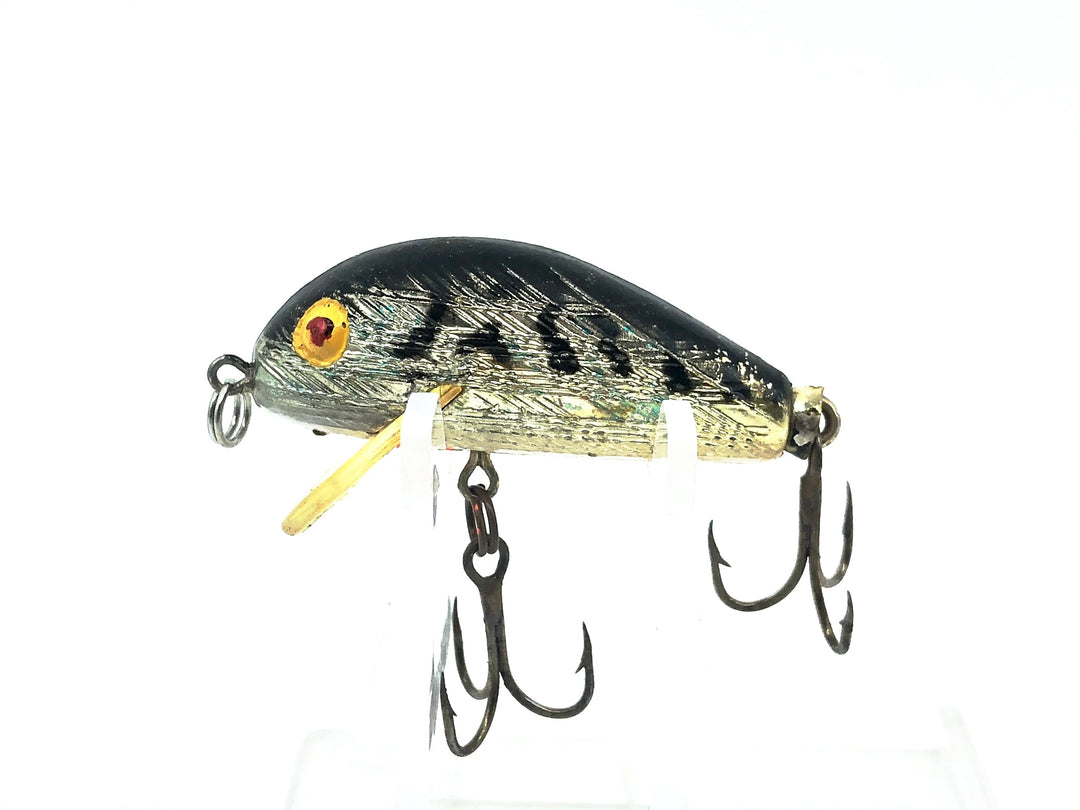 Rebel Humpy Floater, #11 Silver/Black Stripe Color