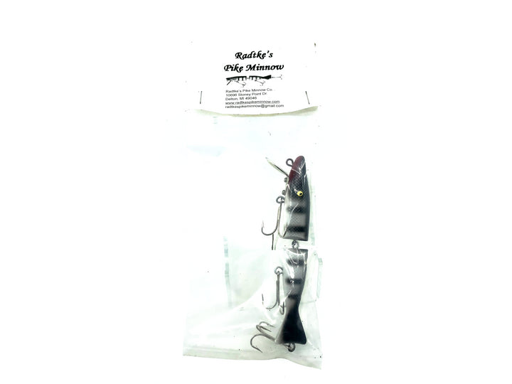 Radtke Pike Minnow, Gray Ghost Color on Card