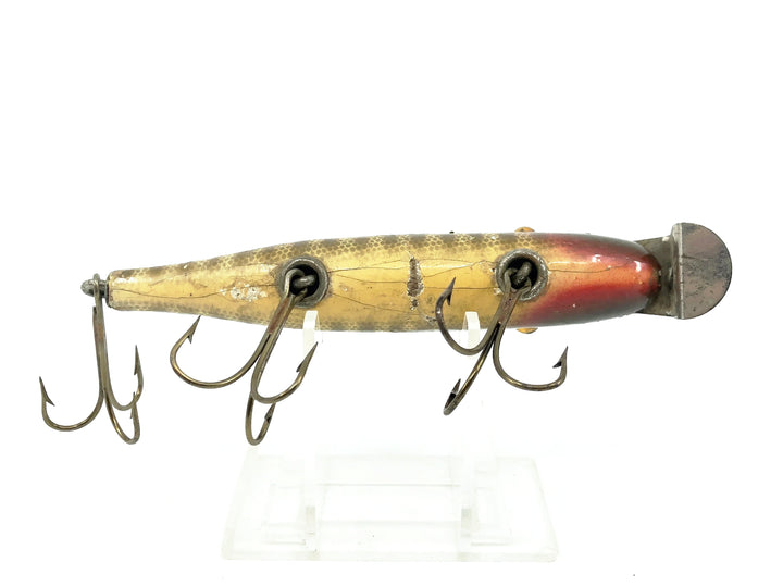 Creek Chub 700 Pikie, 700 Pikie Color - DLT Wooden Version with glass eyes