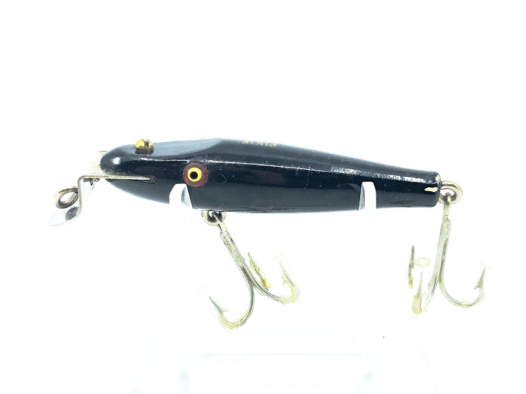 Creek Chub Midget Pikie 2200, #13 All Black Color - Great condition!