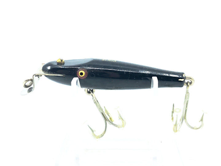 Creek Chub Midget Pikie 2200, #13 All Black Color - Great condition!