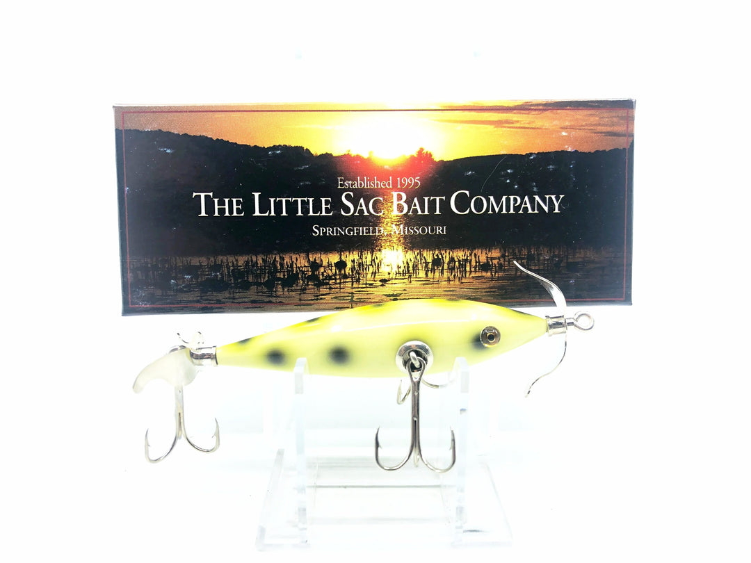 Little Sac Bait Company Niangua Minnow Albino Frog 2008 Color Signed Box 65/145