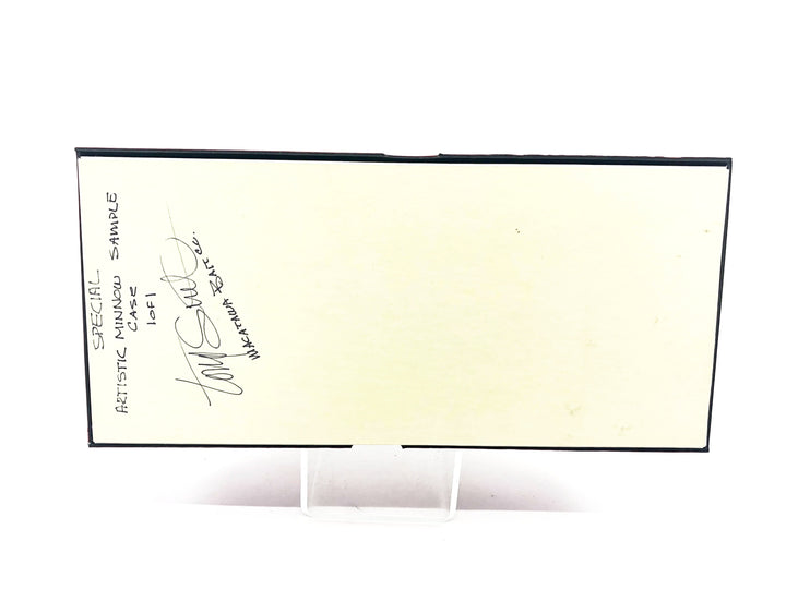 Macatawa Bait Co. Artistic Minnow Sample Case - Signed, 1 of 1