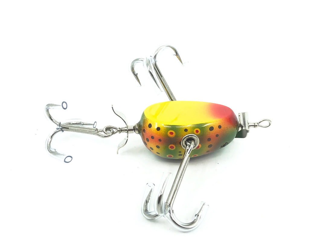 Musky Dan (XXX Lures) Kent Frog, Brook Trout Color