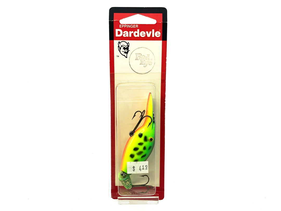 Eppinger Sparkle Tail, Fire Tiger Color on Card