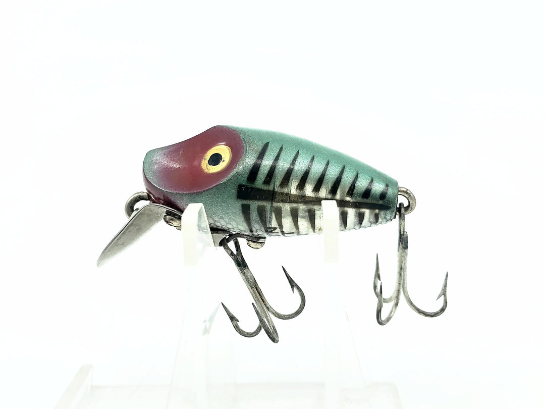 Heddon Midgit Digit River Runt Spook 9020, XRG Green Shore Color