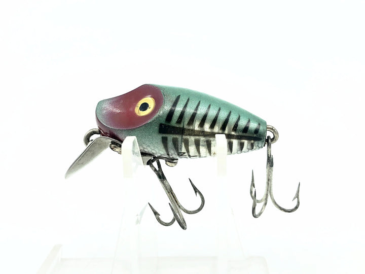 Heddon Midgit Digit River Runt Spook 9020, XRG Green Shore Color