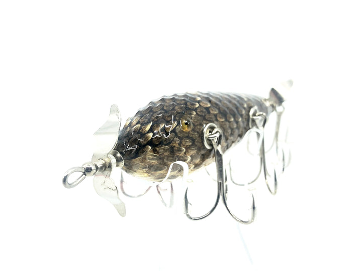 Musky Dan (XXX Lures) 5 Hook 150, Real Rattlesnake Skin Finish