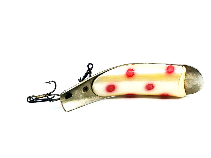 Helin Swimmerspoon 275, Pearl/Red Spots Color