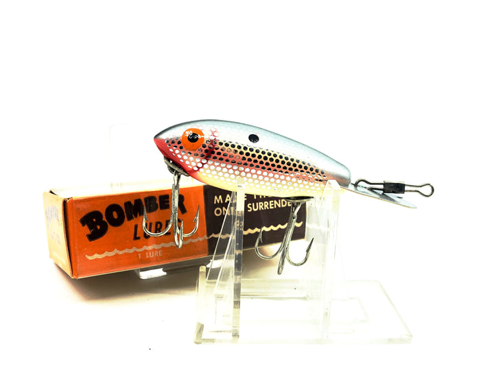Bomber Wooden 400 Series, M80 Metascale Silver Back Shad Color with Box (M480)