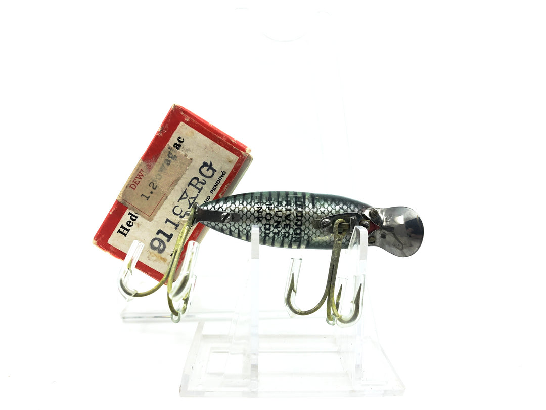 Heddon River Runt Spook Sinker 9119-XRG, Green Shore Minnow Color with Brush Box 1st Gen