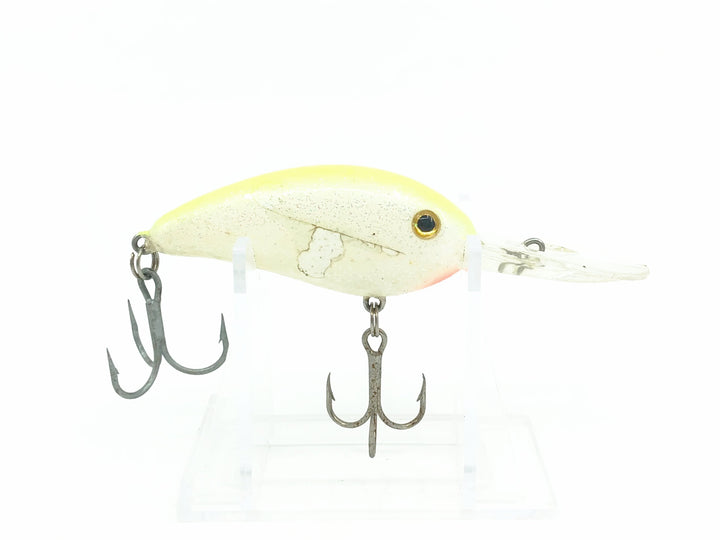 Strike King Medium Diving Lure, Chartreuse/Silver Flitter Color