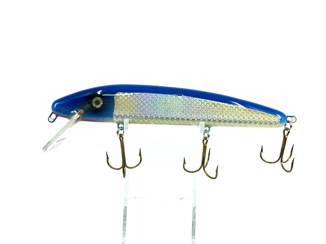 Slammer 7" Minnow Lure, Holographic Blue