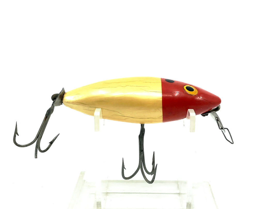 True Temper Crippled Shad, Red Head/White Color