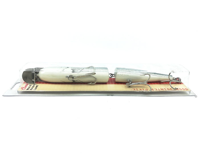 Creek Chub Wooden Giant Jointed Pikie 800, BS Baby Striper Color, New on Card Old Stock