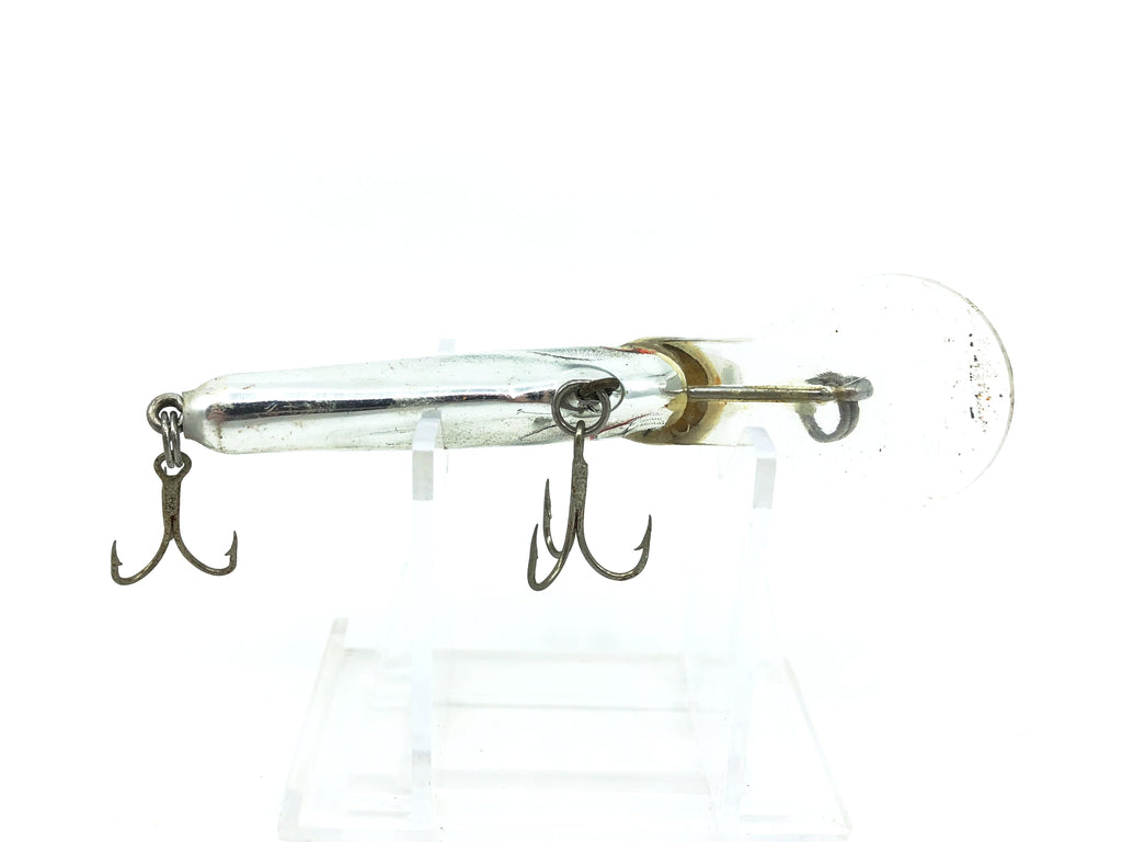 Bagley Small 4DDSF2 Small Fry Shad, BS Black on Silver Foil Color My