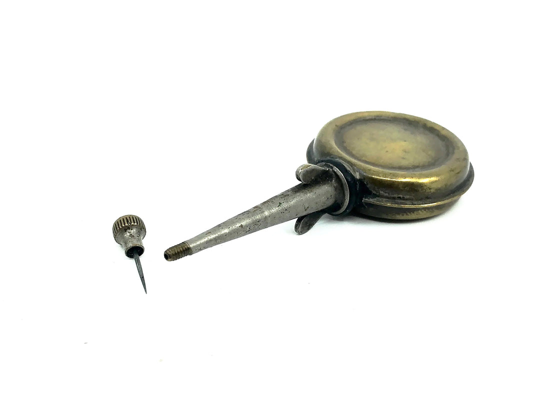 Antique Brass Banjo Oil Can