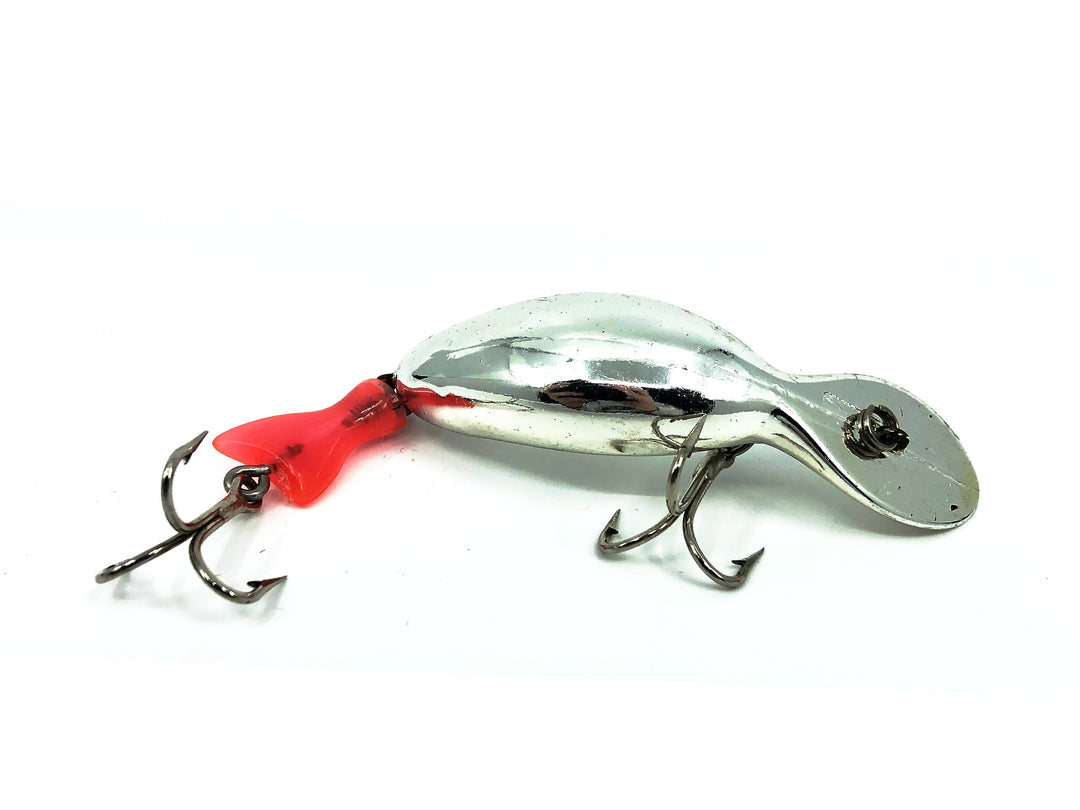 Heddon Jointed Tadpolly, NP Nickel Plate Color