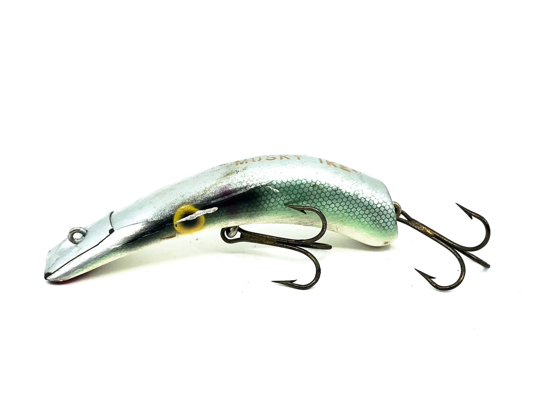 Kautzky Wooden Lazy Ike Muskie Ike, SD Shad Color