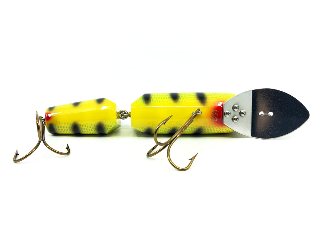 Leo-Lure, Leo-Minnow Jointed,Custom Color, Cobra Perch Colors