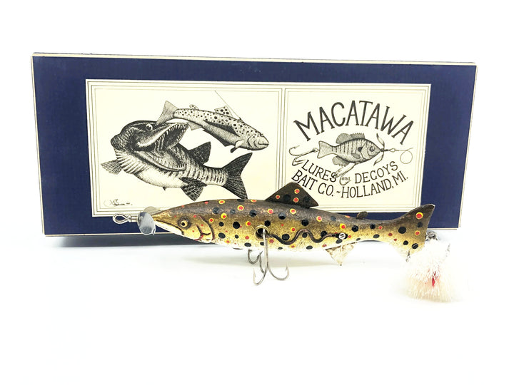 Macatawa Bait Co. Brown Trout w/Box