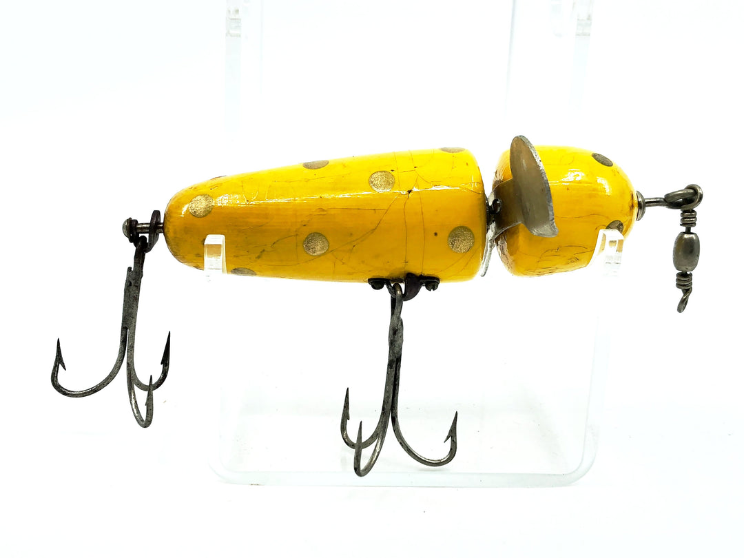 Pflueger Globe 3750, Yellow/Gold Dots Color