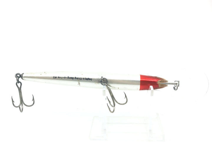 Bagley Bang O Lure Deep Diving 5 BLDD5-RHW, Red Head/White Color