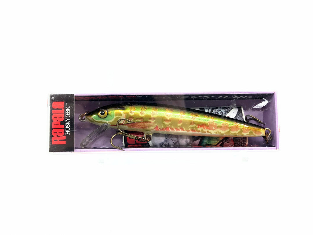 Rapala Husky Jerk HJ-10, MN Vairon Minnow Color with Box