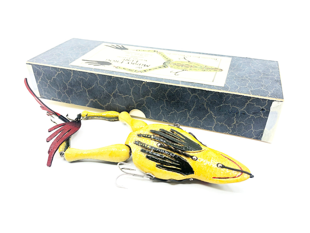 Macatawa Bait Co. Musky Frog Green/Gold/Black Scale Color w/Box