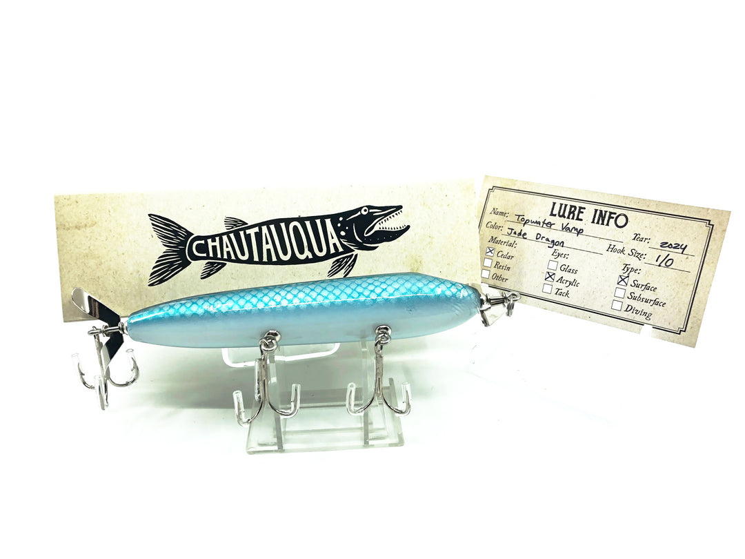 Chautauqua Topwater Vamp, Jade Dragon Color