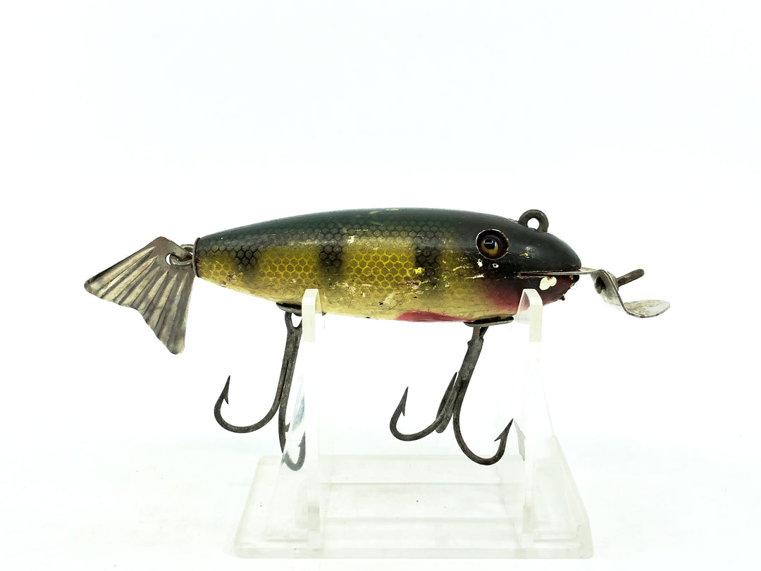 Creek Chub 800 Deluxe Wagtail Chub, #01 Perch Scale Color