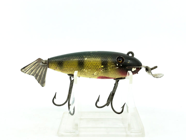 Creek Chub 800 Deluxe Wagtail Chub, #01 Perch Scale Color