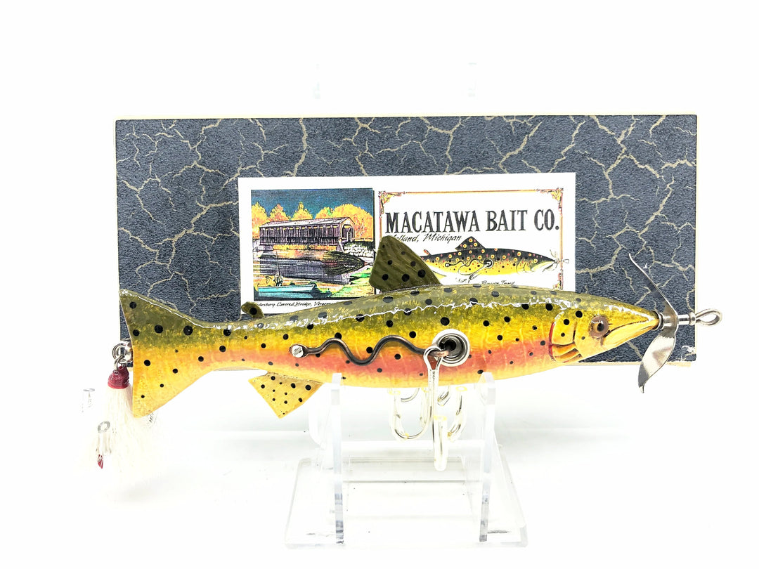 Macatawa Bait Co. Rainbow Trout Minnow 6" Lure w/Box