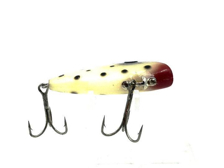 Tackle Industries Swimmin Minnow, White/Black Dots Color