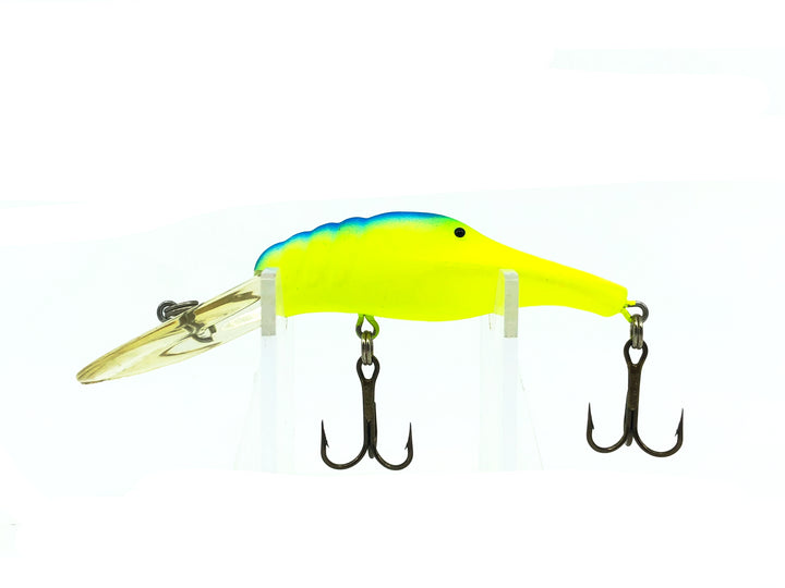 Norman B.H Bass Magnet, Chartreuse/Blue Color