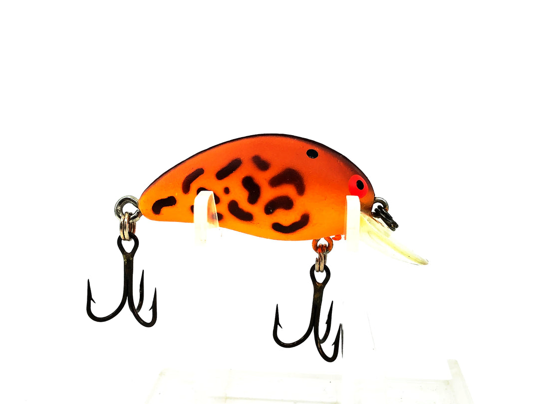 Bomber Model A 1A, E4 Dull Brown/Orange Crawdad/Orange Belly Color Screwtail Model