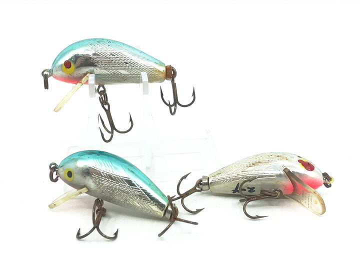 Rebel Humpy Floater 3 Pack, Silver/Blue Color