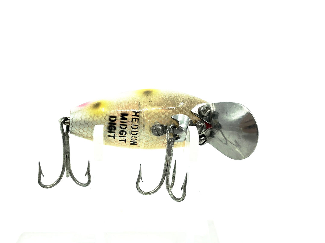 Heddon Midgit Digit River Runt Spook 9020, S Strawberry Color