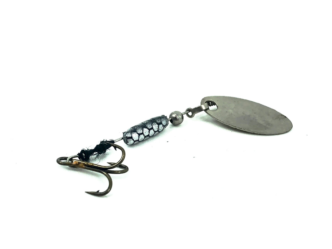 Cotton Cordell Cotton Tail #0, Black/Silver Scale Color