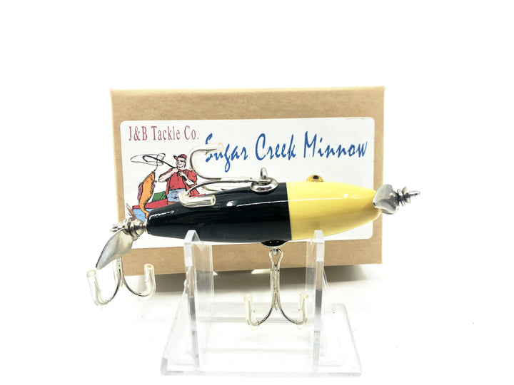 Sugar Creek Minnow 3-hook, White/Black Head Color w/Box